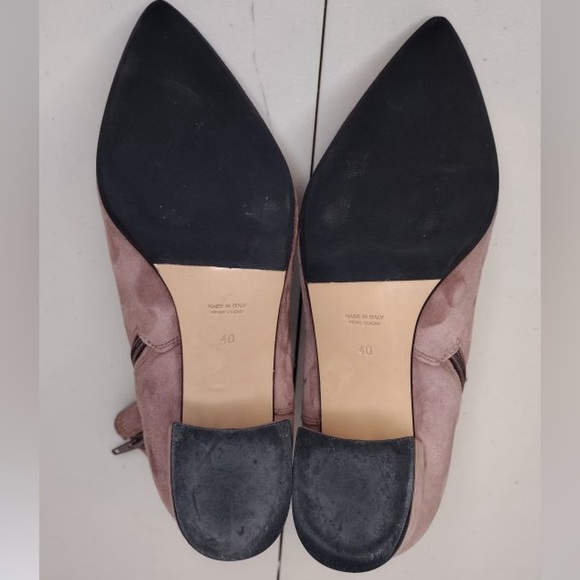 Le Pepe Suede Leather Sz 10 Block Heel Ankle-Boots - Picture 9 of 15